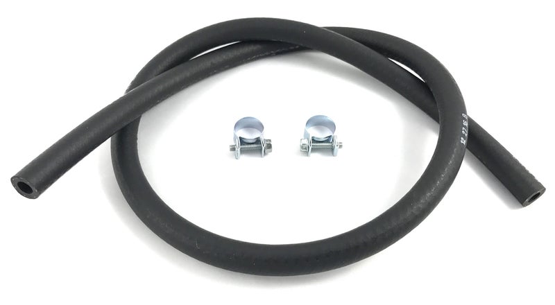 The Stop Shop Fuel Hose 30R7 3/8" I.D. 3 Feet USA w/ 2 Clamps